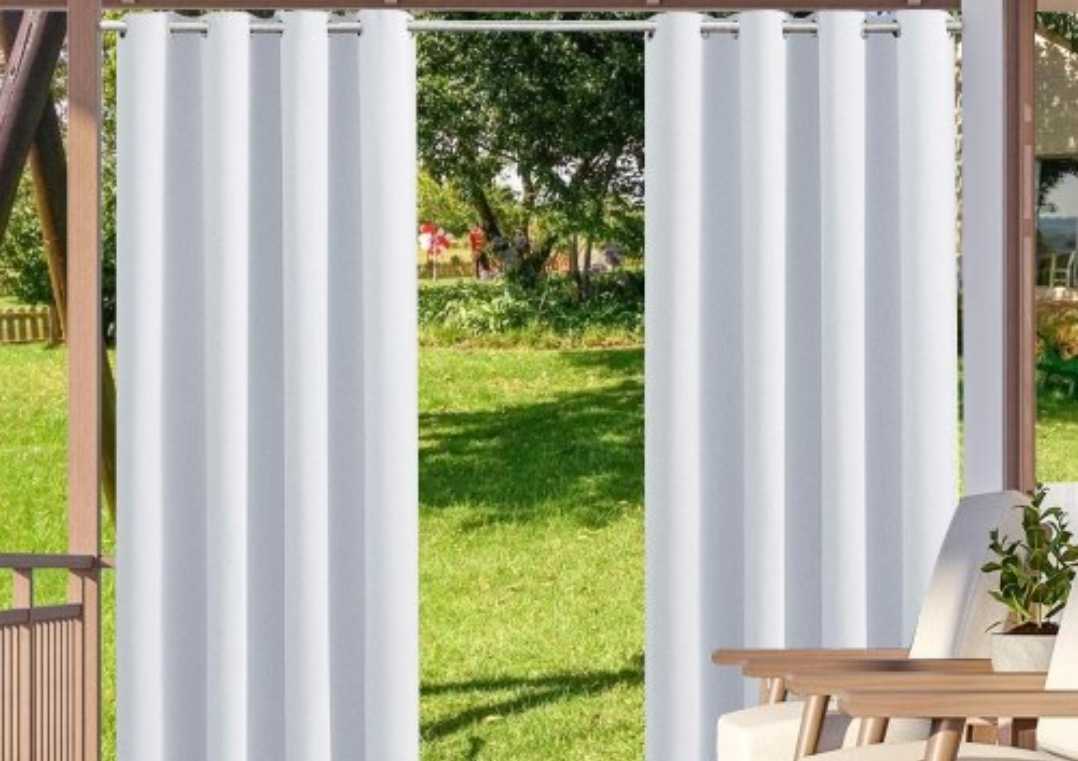 How to Hang Outdoor Sheer Curtains