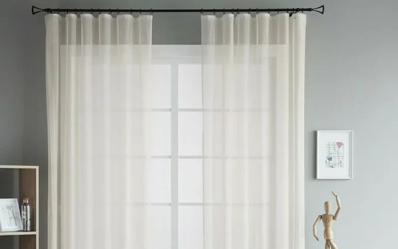 How to Complete a Room with Sheer Curtains