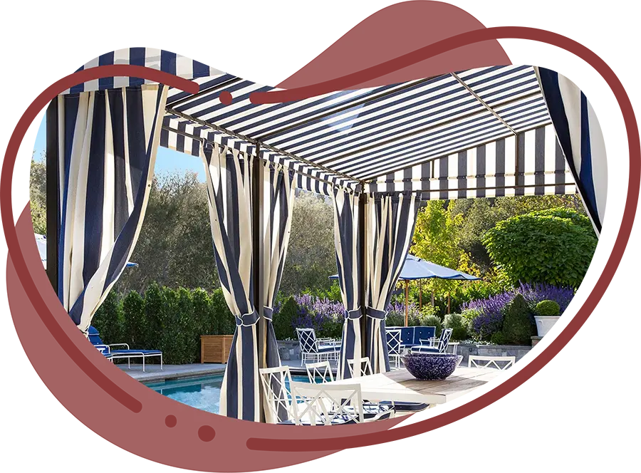 outdoor space curtain