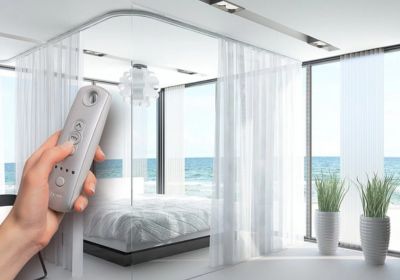 Motorized Window Curtains in Dubai