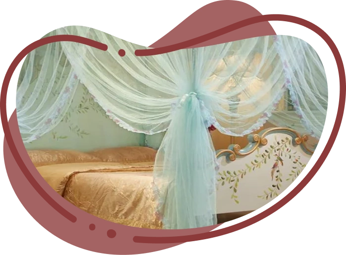 Canopy Bed Curtains Dubai