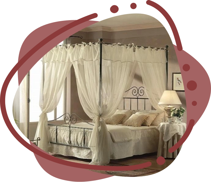 Canopy Bed Curtains Dubai