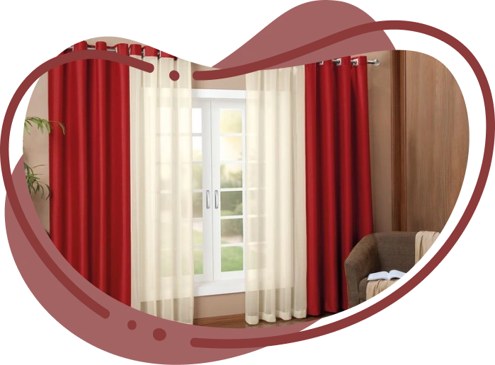 Red Curtains Dubai