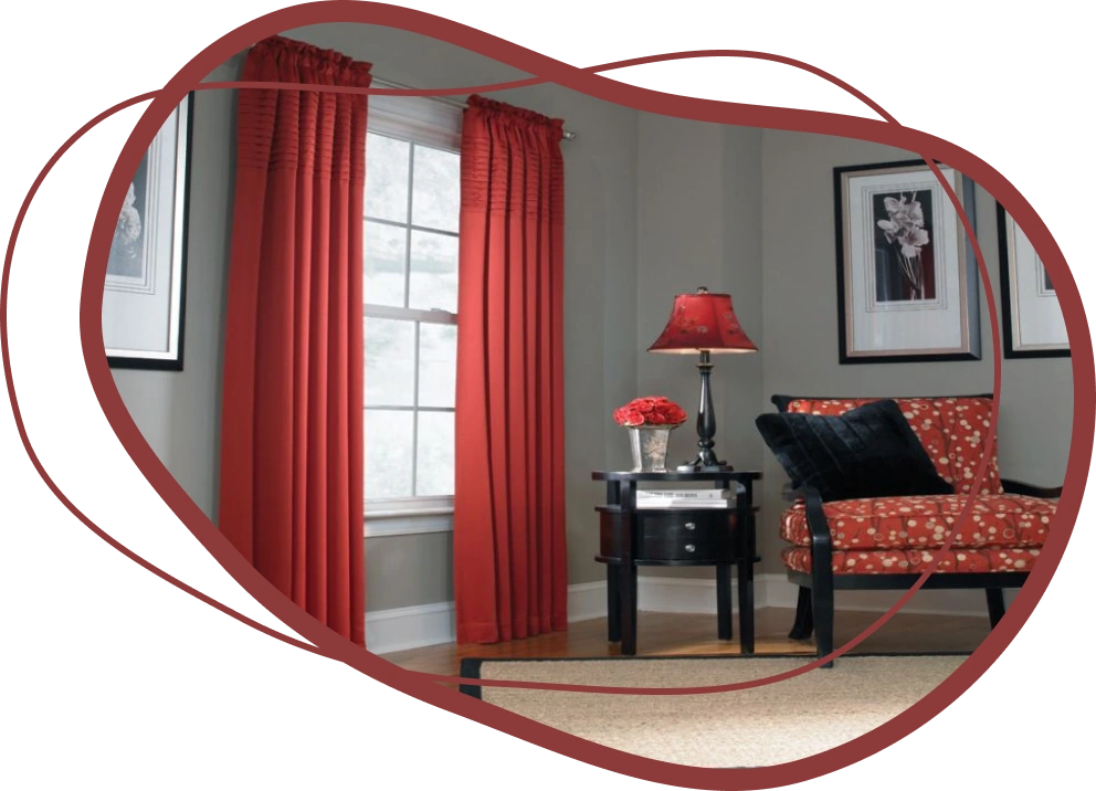 Red Curtains Dubai