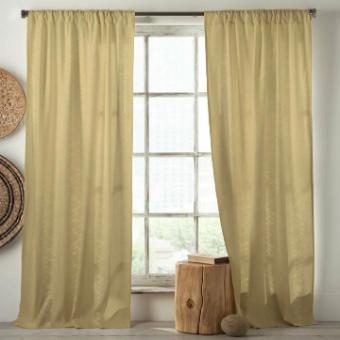 Burlap Drapes